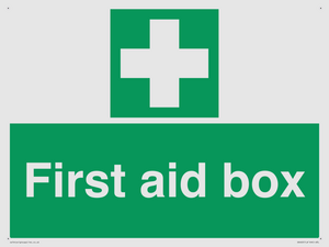 first aid box